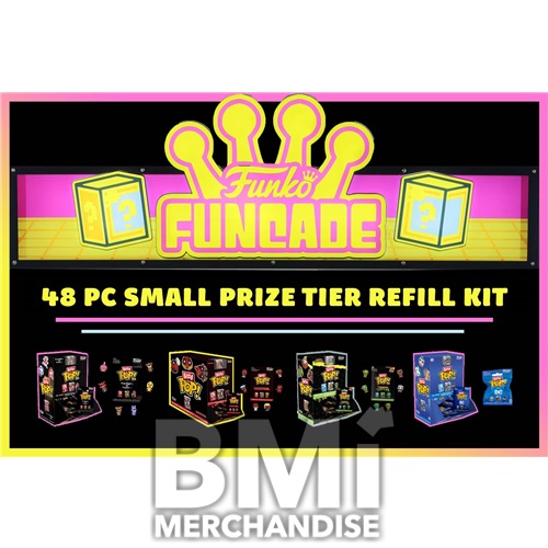 48PC OVER THE EDGE / FUNCADE SMALL PRIZE TIER REFILL KIT